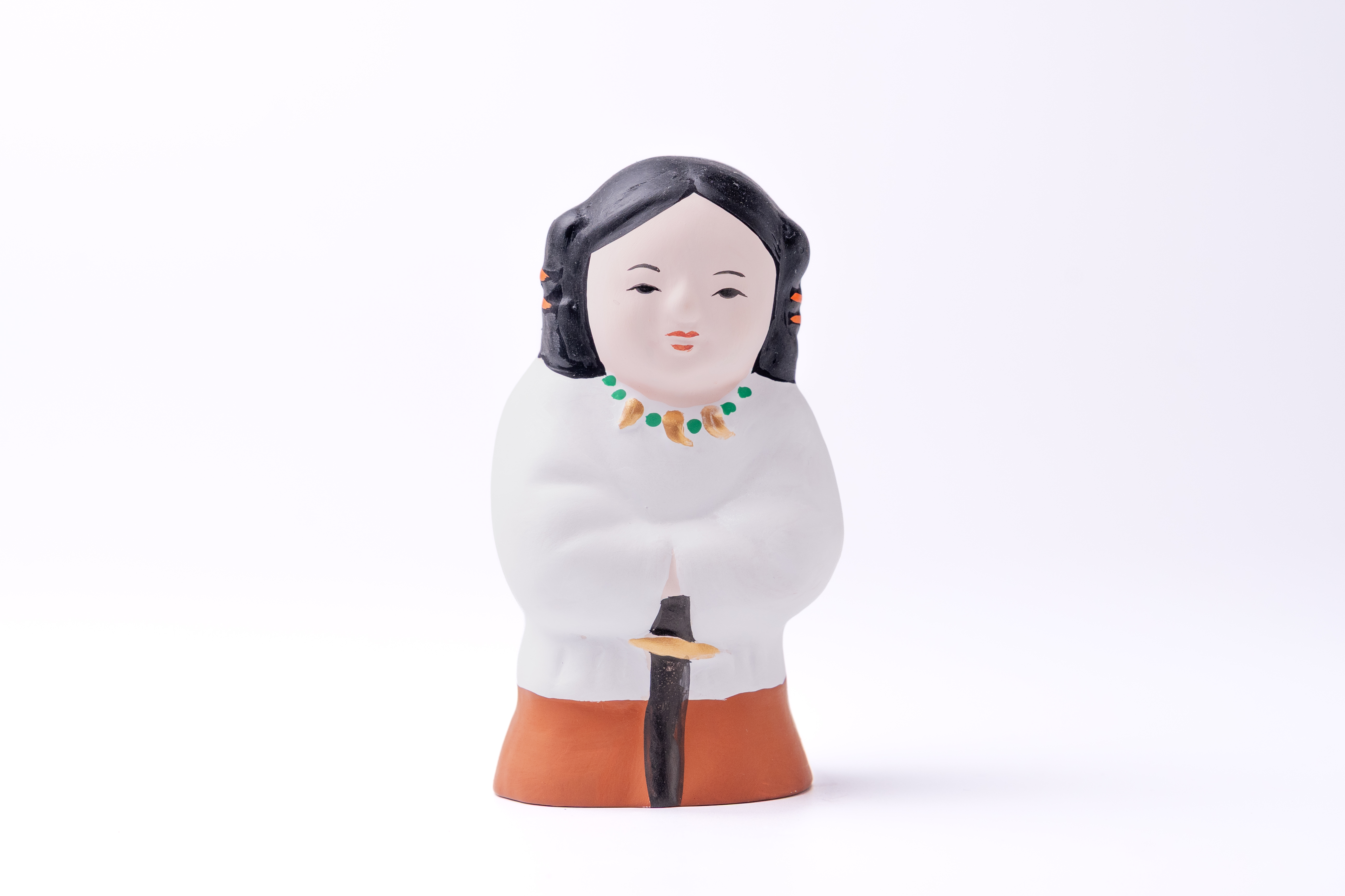 佐土原人形（高約 110 mm） 「神代」人偶彩繪 DIY 體驗 （附展示禮盒）