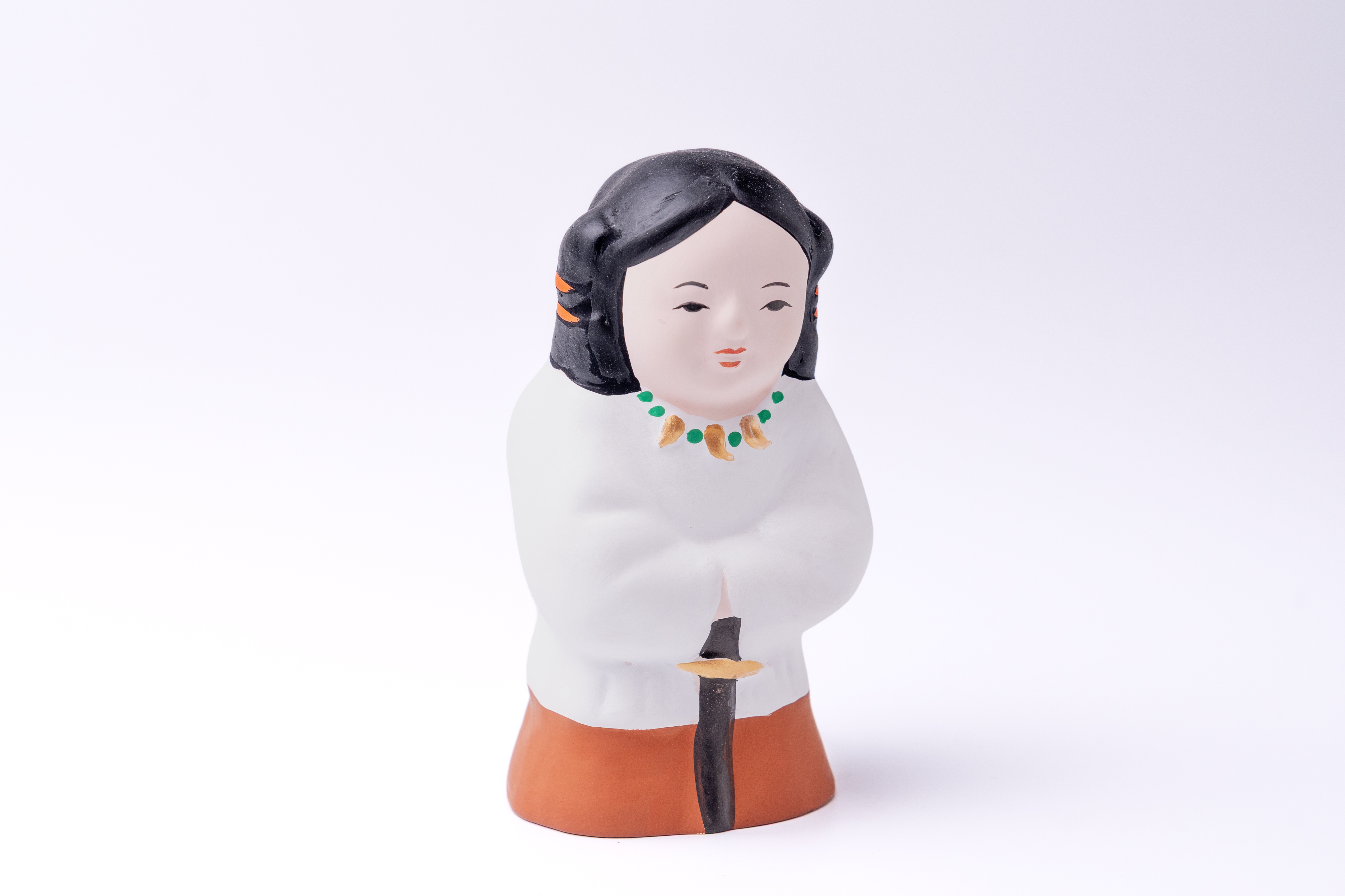 佐土原人形（高約 110 mm） 「神代」人偶彩繪 DIY 體驗 （附展示禮盒）