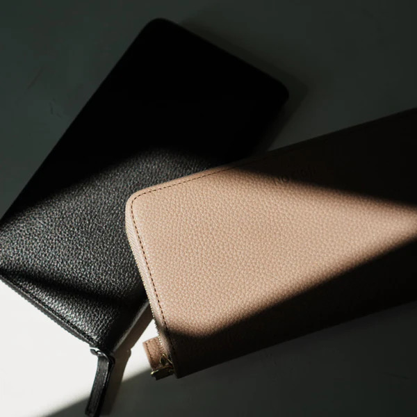 NO SIGN  ラウンドジップウォレット［ブラック］NSE24-004BK