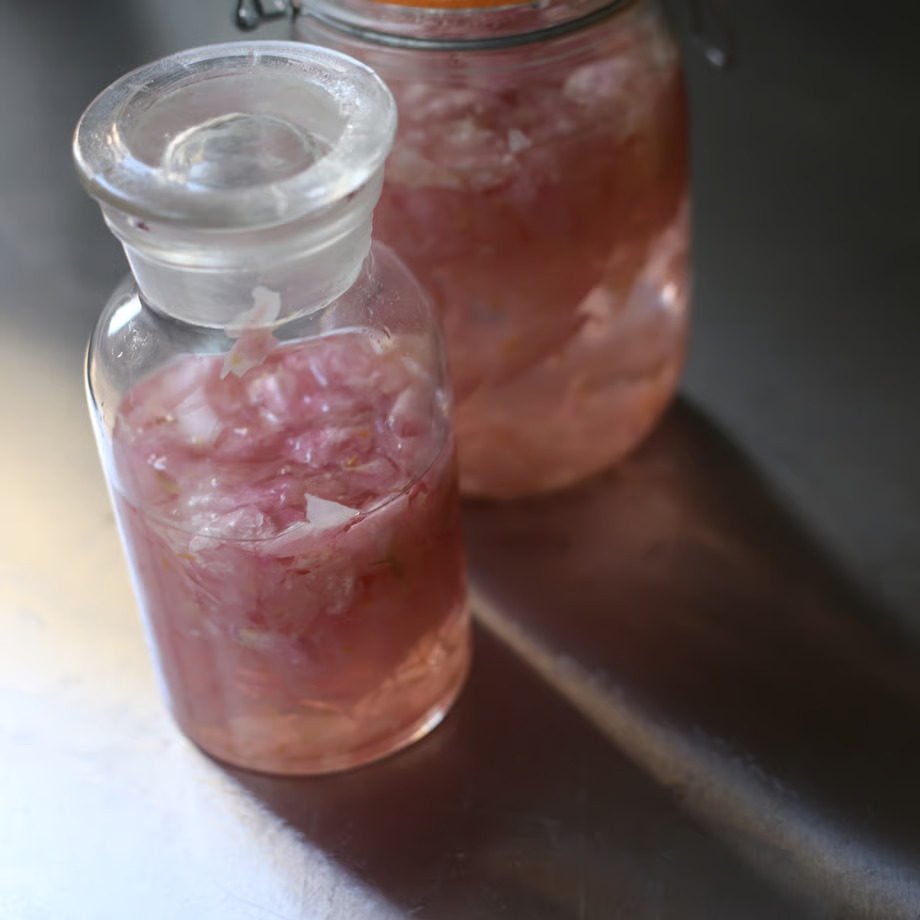 ダマスクローズの琥珀糖　3個入