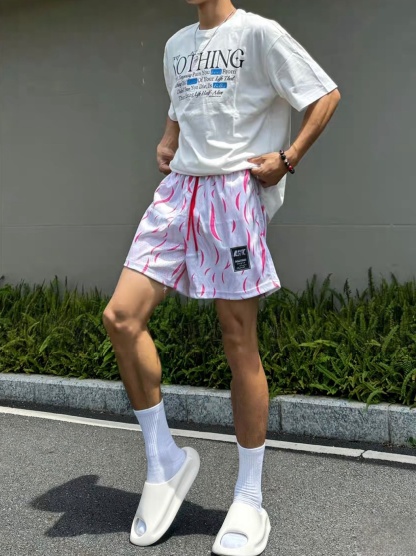 AT 美式運動短褲 「柳葉刀 」高品質 速乾透氣 休閒百搭