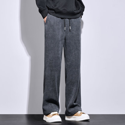 百搭神褲 秋冬燈芯絨長褲 鬆緊腰帶 垂順不褶皺