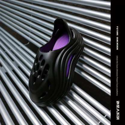 「外星人」外穿拖鞋 洞洞鞋 防滑增高6CM 沙灘鞋 柔軟百搭｜建議都拍大一個尺碼