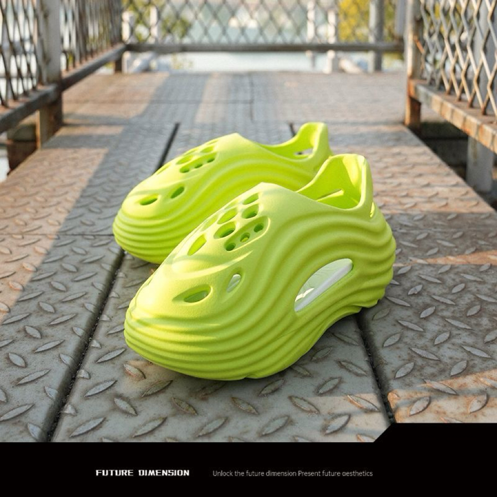 「外星人」外穿拖鞋 洞洞鞋 防滑增高6CM 沙灘鞋 柔軟百搭｜建議都拍大一個尺碼