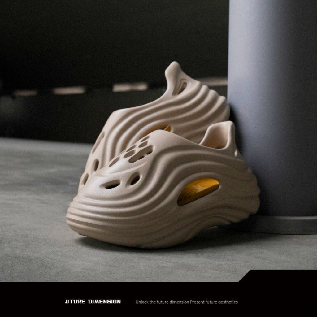 「外星人」外穿拖鞋 洞洞鞋 防滑增高6CM 沙灘鞋 柔軟百搭｜建議都拍大一個尺碼