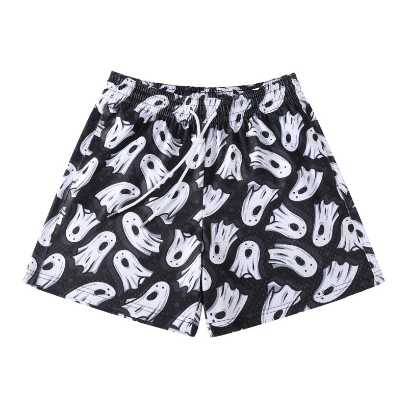 BKI 美式運動短褲 四分褲 速乾透氣 寬鬆「幽靈」