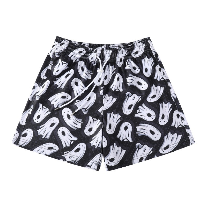 BKI 美式運動短褲 四分褲 速乾透氣 寬鬆「幽靈」