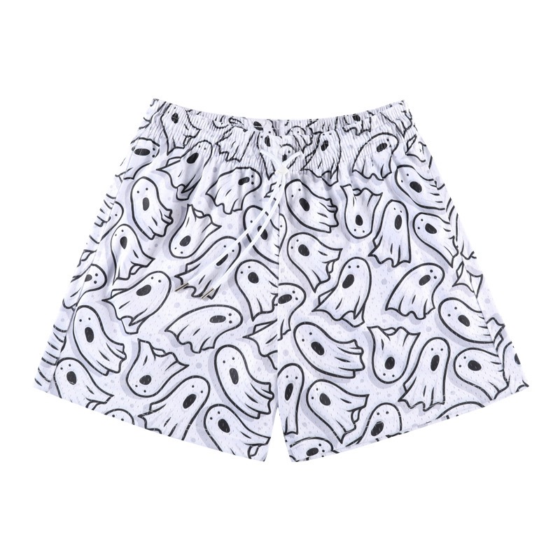 BKI 美式運動短褲 四分褲 速乾透氣 寬鬆「幽靈」