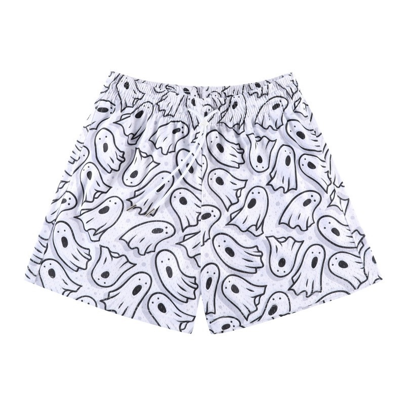 BKI 美式運動短褲 四分褲 速乾透氣 寬鬆「幽靈」