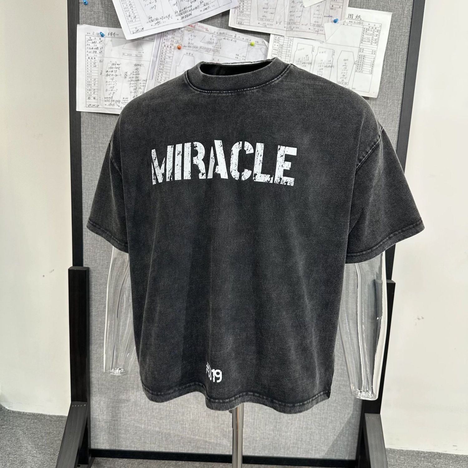 DK 重磅美式T恤 「MIRACLE」 水洗棉 寬鬆挺拔