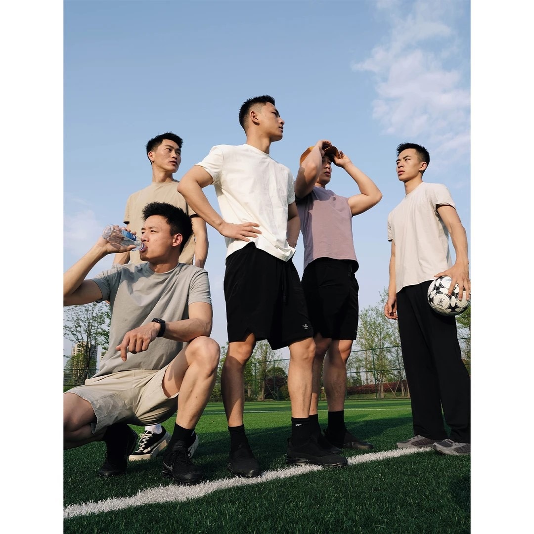 GTAL 美式運動T恤 純色高彈 速乾透氣 顯肩寬｜2件1098｜顯時7/25-8/15