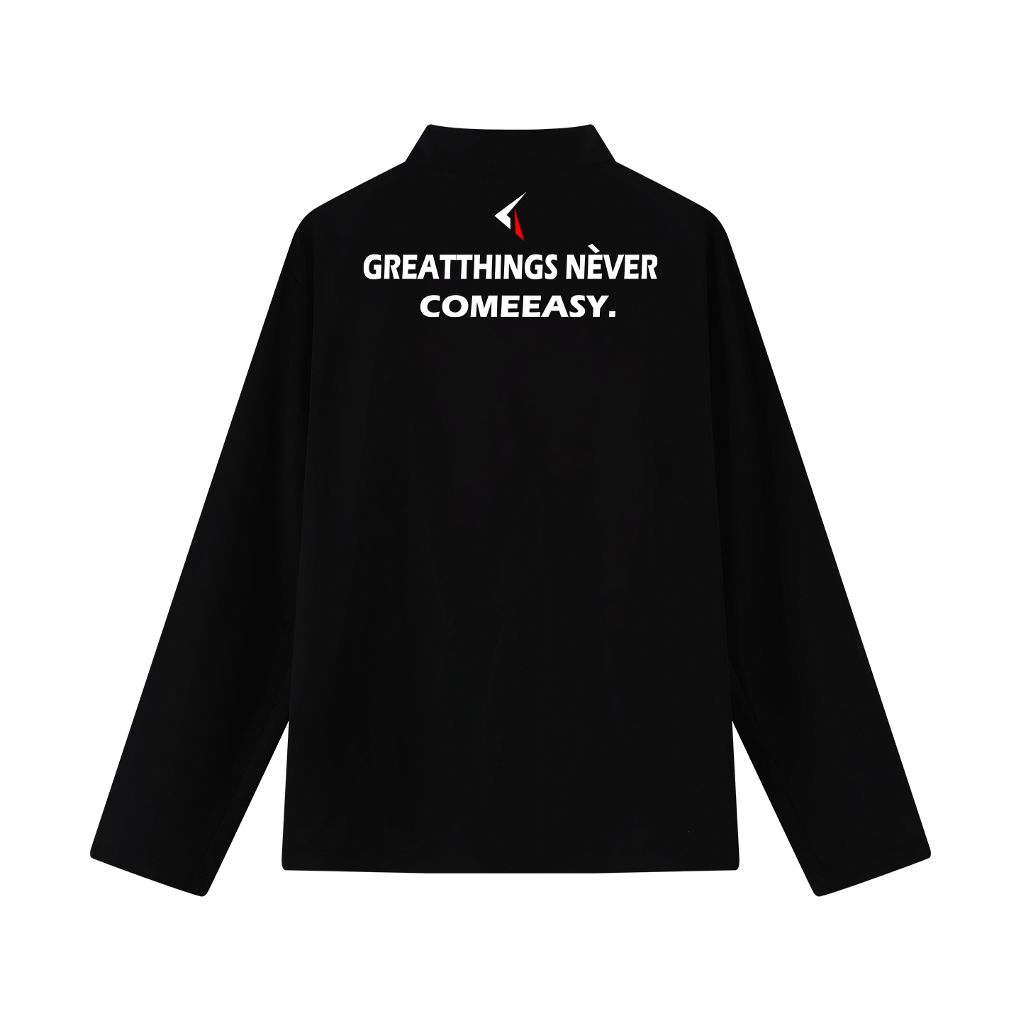 AT 重磅美式半拉鍊運動長袖 親膚速乾 運動服 