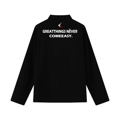 AT 重磅美式半拉鍊運動長袖 親膚速乾 運動服 