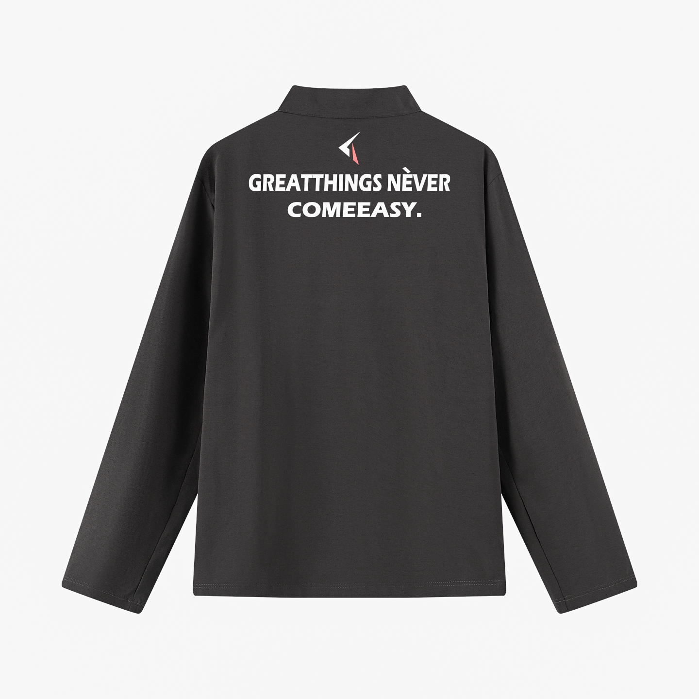 AT 重磅美式半拉鍊運動長袖 親膚速乾 運動服 