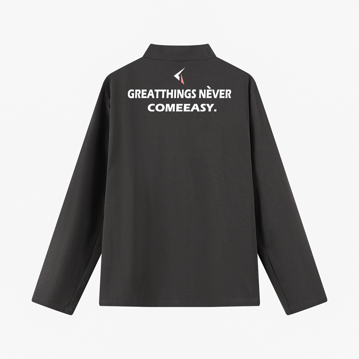 AT 重磅美式半拉鍊運動長袖 親膚速乾 運動服 