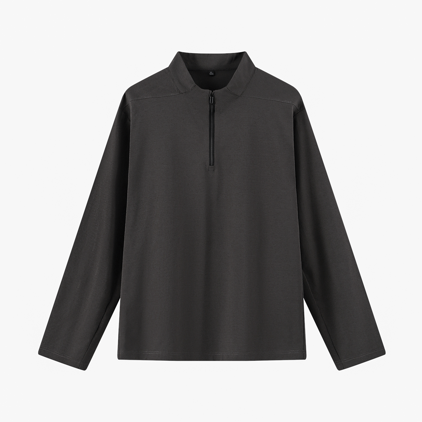 AT 重磅美式半拉鍊運動長袖 親膚速乾 運動服 