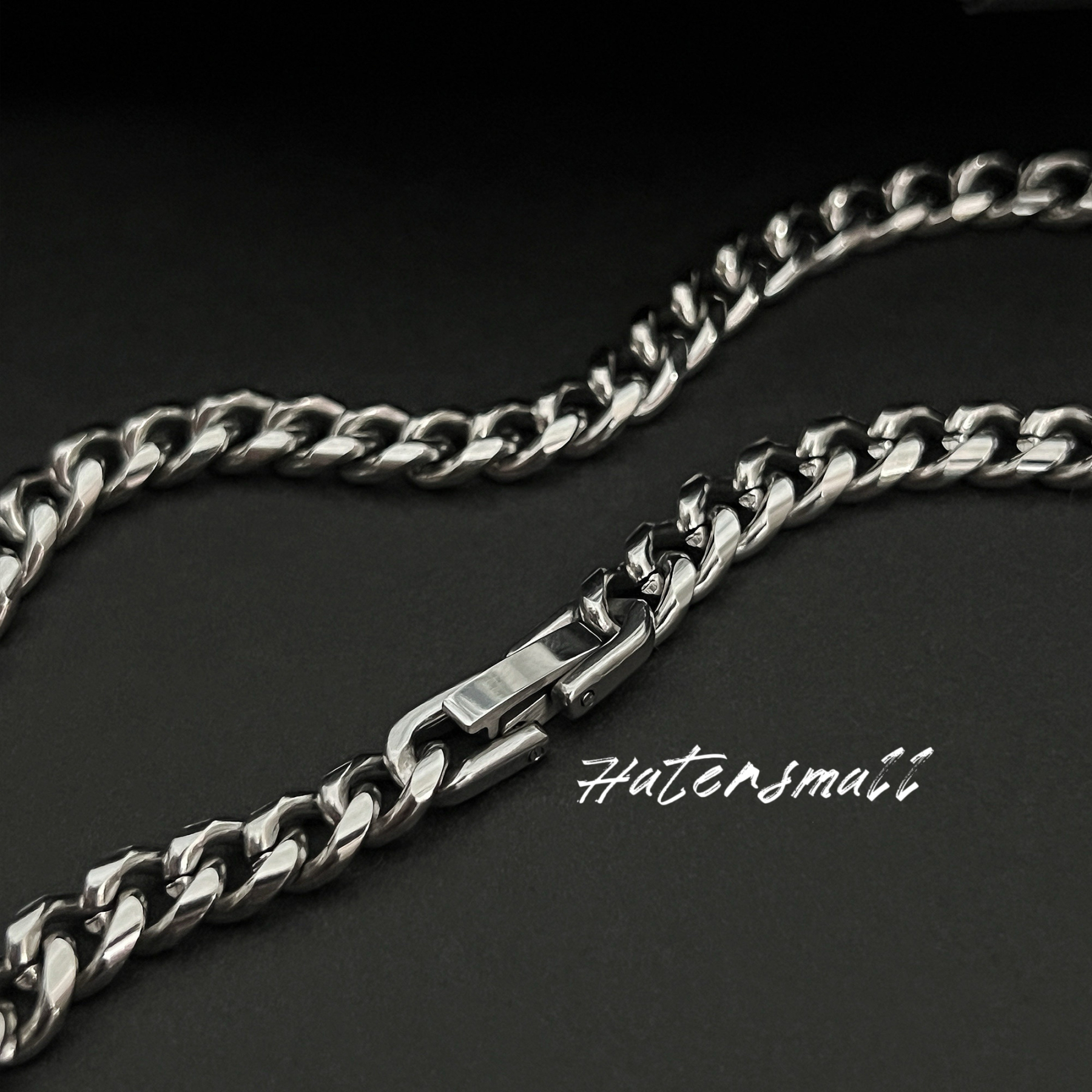 AKK 古巴鈦鋼項鍊 寬6mm 簡約百搭重磅｜禮盒裝