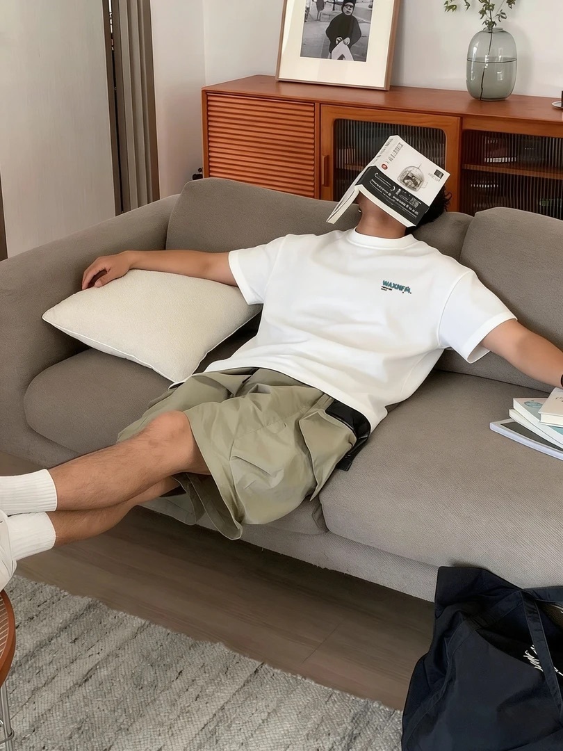 美式潮流 BUTWAX 圓領TEE 純棉親膚 重磅260G 寬鬆版型