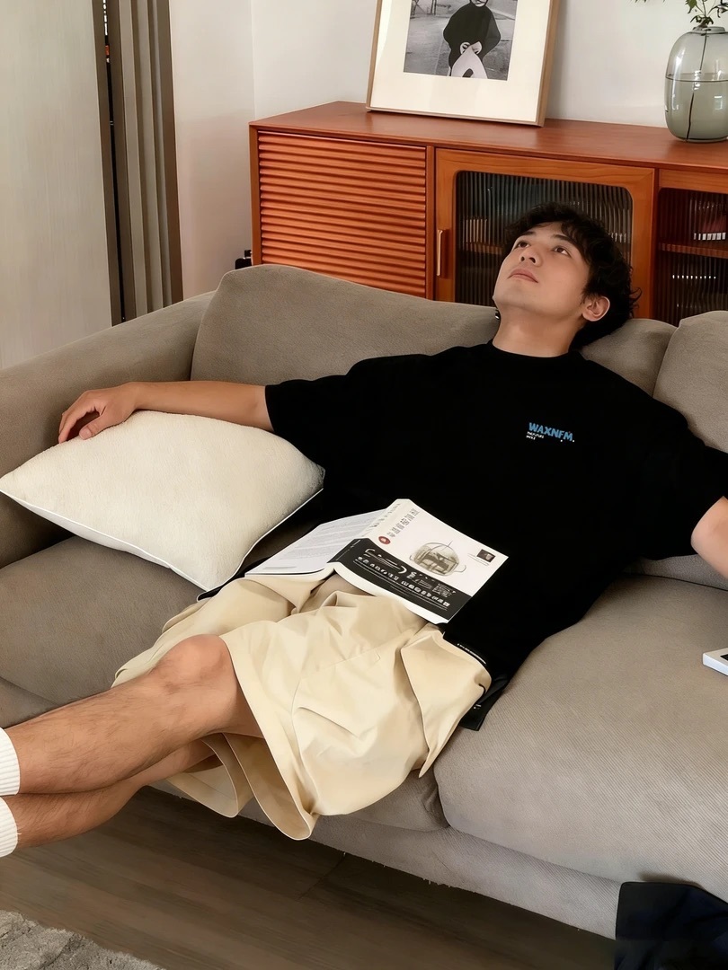 美式潮流 BUTWAX 圓領TEE 純棉親膚 重磅260G 寬鬆版型