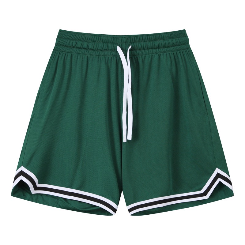 BKL 美式運動短褲 四分褲簡約 雙紋 速乾透氣 網眼面料｜3件899