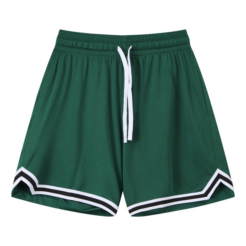 BKL 美式運動短褲 四分褲簡約 雙紋 速乾透氣 網眼面料｜3件899