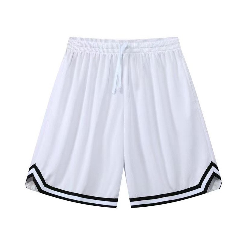 BKL 美式運動短褲 四分褲簡約 雙紋 速乾透氣 網眼面料｜3件899