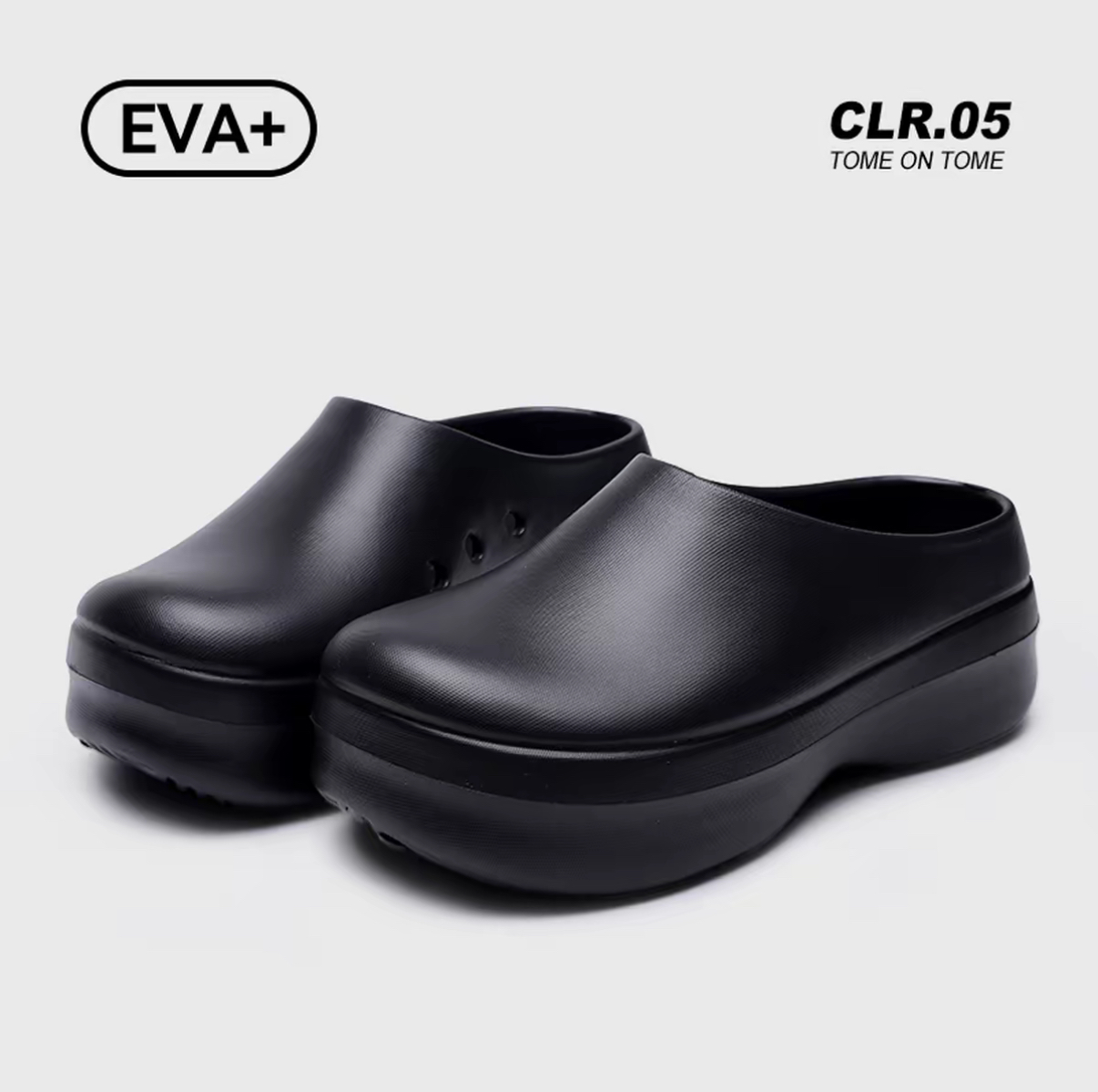 KAA 廚師鞋厚底 增高8cm 防滑防水 不臭腳 EVA材質 男女同款｜2雙899｜限時8/10-8/31