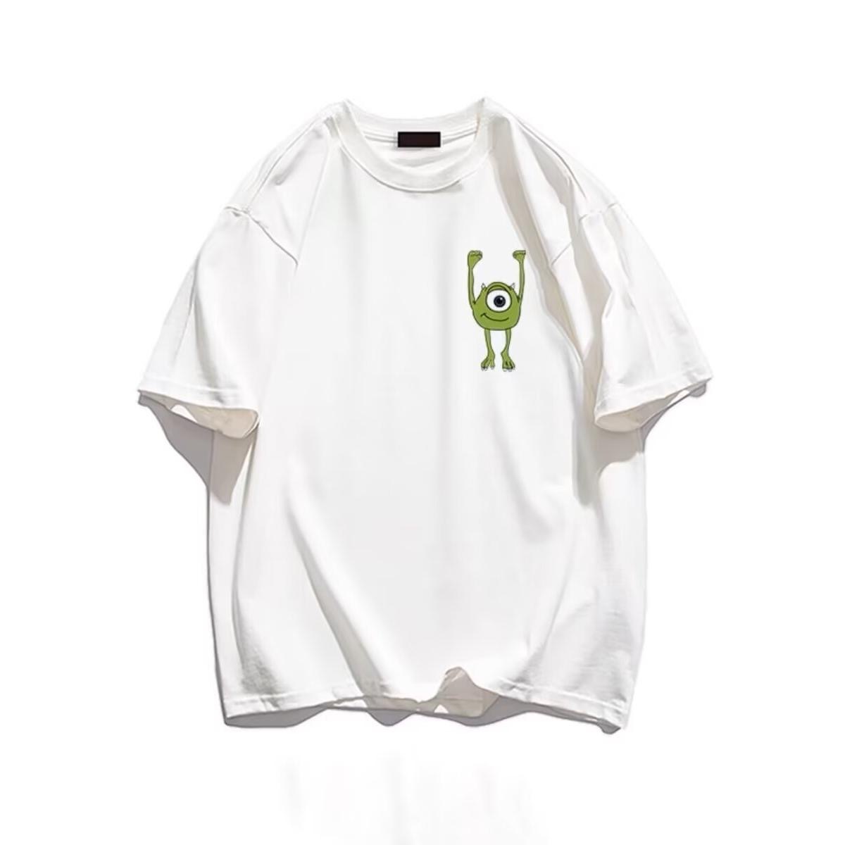 美式潮流「大眼仔」圓領TEE 純棉親膚 重磅280G 寬鬆版型