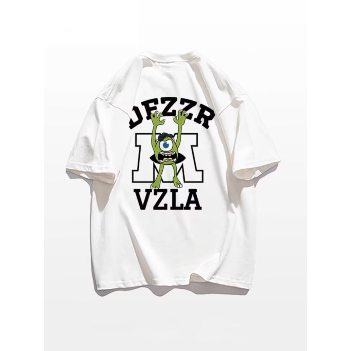 美式潮流「大眼仔」圓領TEE 純棉親膚 重磅280G 寬鬆版型