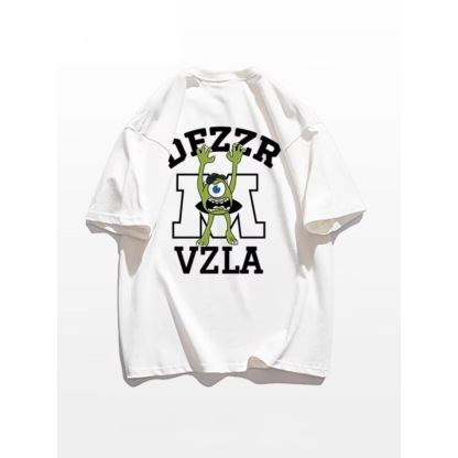 美式潮流「大眼仔」圓領TEE 純棉親膚 重磅280G 寬鬆版型