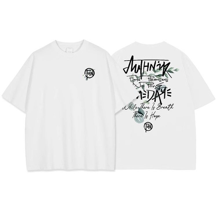 美式潮流「SUNDAY」圓領TEE 純棉親膚 重磅280G 寬鬆版型