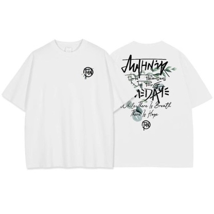 美式潮流「SUNDAY」圓領TEE 純棉親膚 重磅280G 寬鬆版型