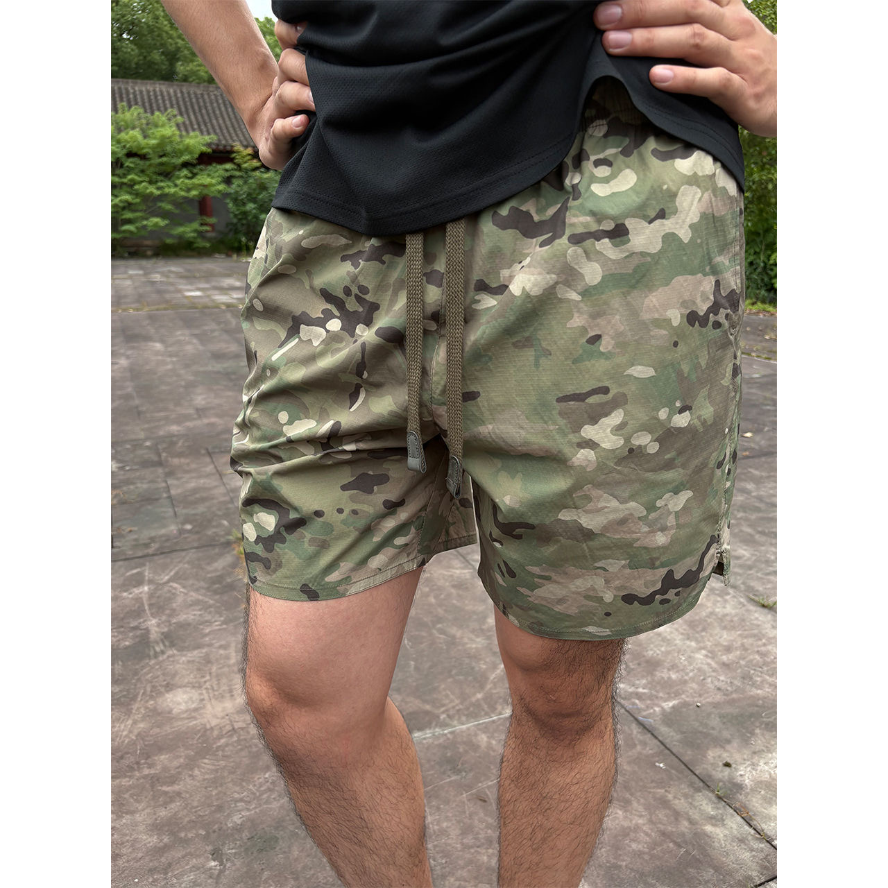 GTL 美式四分短褲 迷彩褲 速乾透氣 工裝褲 