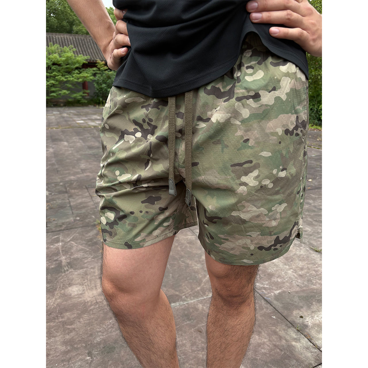 GTL 美式四分短褲 迷彩褲 速乾透氣 工裝褲 