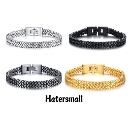 AK 雙鏈古巴蛇骨手鏈 粗8mm |重磅有態度 百搭有質感