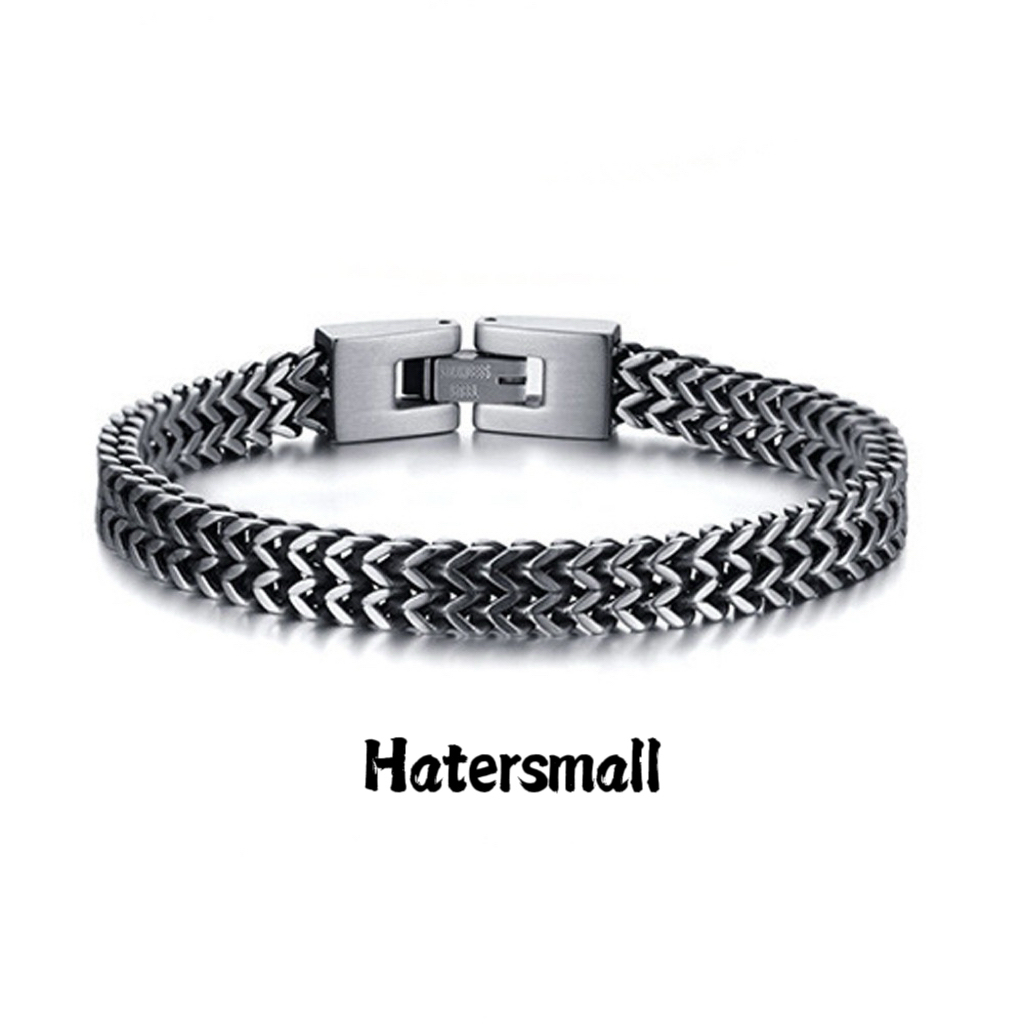 AK 雙鏈古巴蛇骨手鏈 粗8mm |重磅有態度 百搭有質感