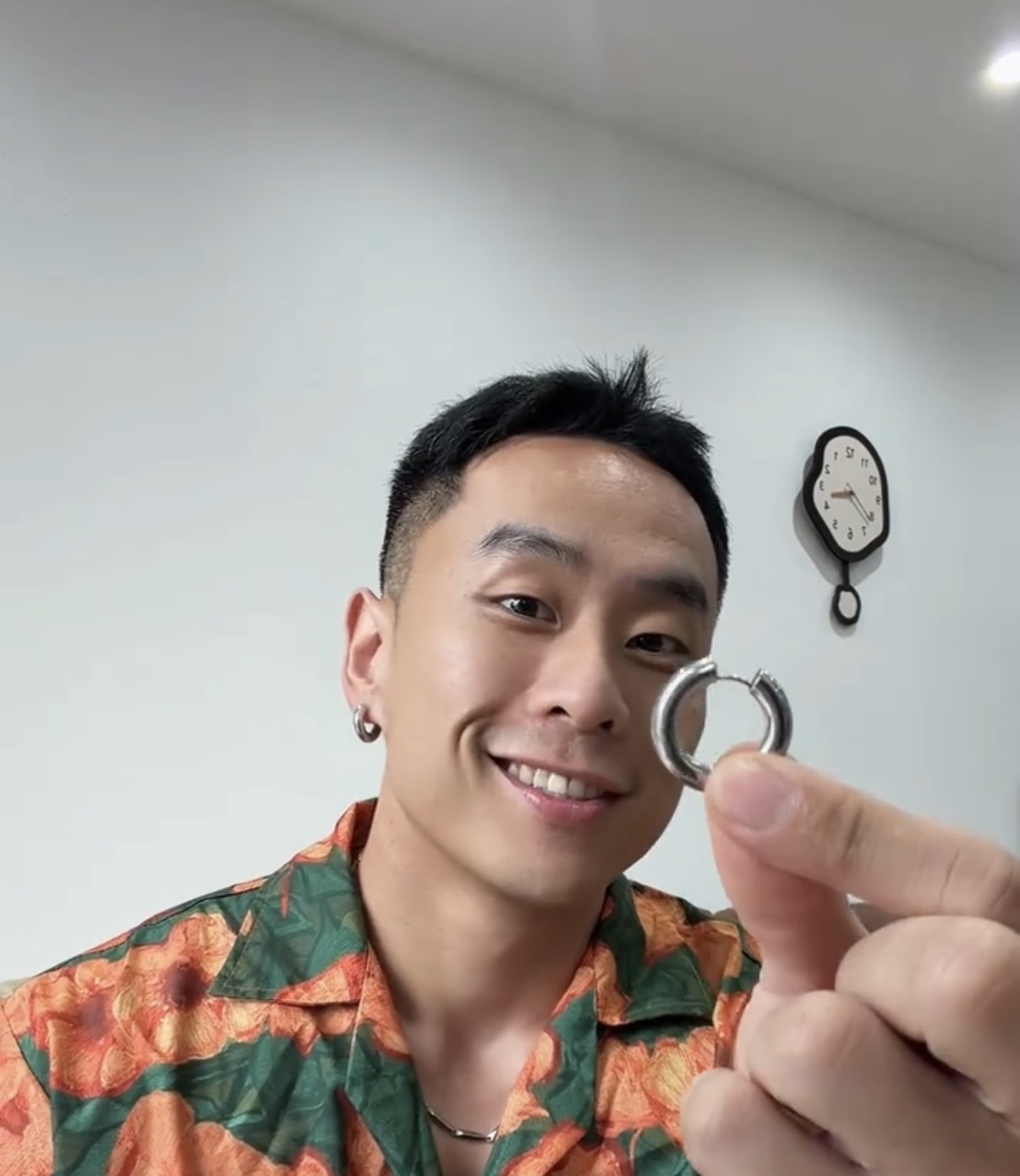 HT 男士鈦鋼耳環 粗3mm #2入 個性穿搭飾品｜禮盒裝