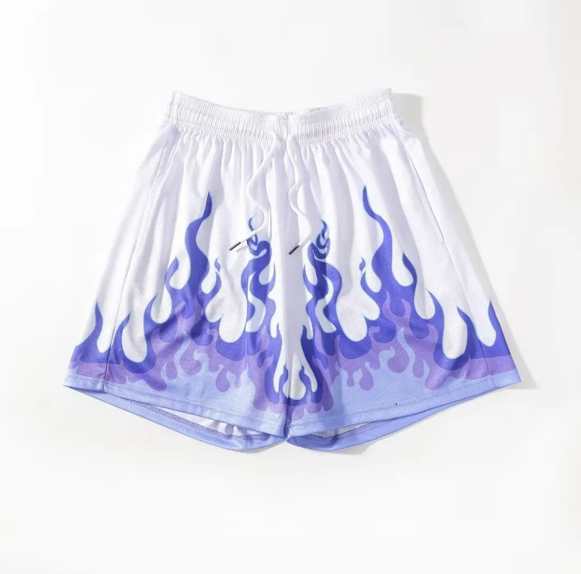 FIRE 美式運動短褲 夏季短褲 四分褲 休閒寬鬆 透氣速乾