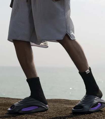 YSS拖鞋 運動百搭懒人拖鞋 5CM厚底踩屎感凉拖 户外防滑运动拖鞋 外穿 百搭經典