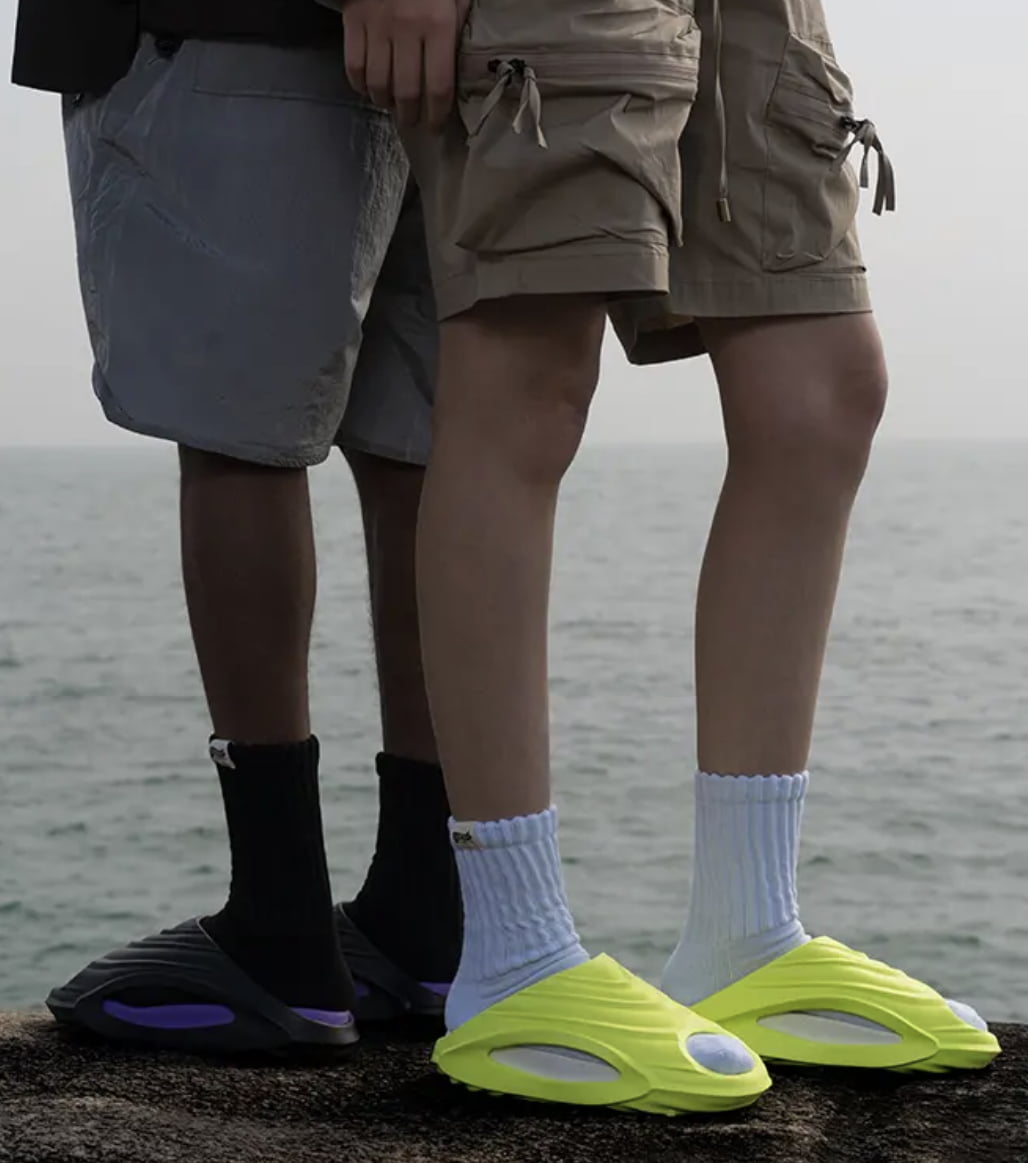 YSS拖鞋 運動百搭懒人拖鞋 5CM厚底踩屎感凉拖 户外防滑运动拖鞋 外穿 百搭經典