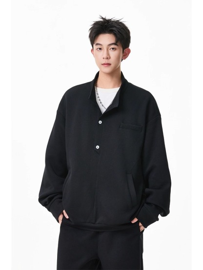 美式 復古休閒衛衣套裝 運動套裝｜寬鬆直筒