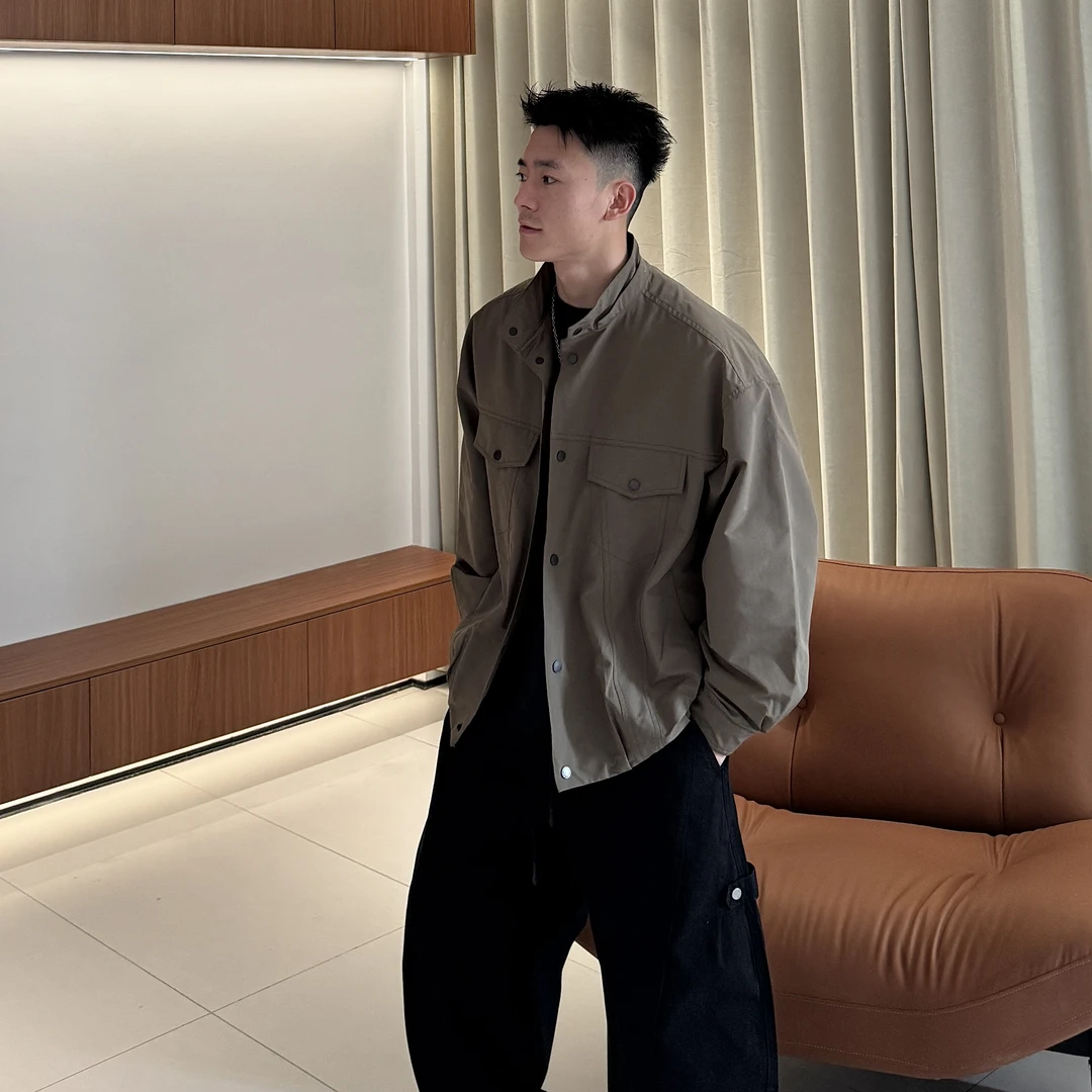 HT 秋冬工裝夾克外套 「靖立」｜痞帥型男風