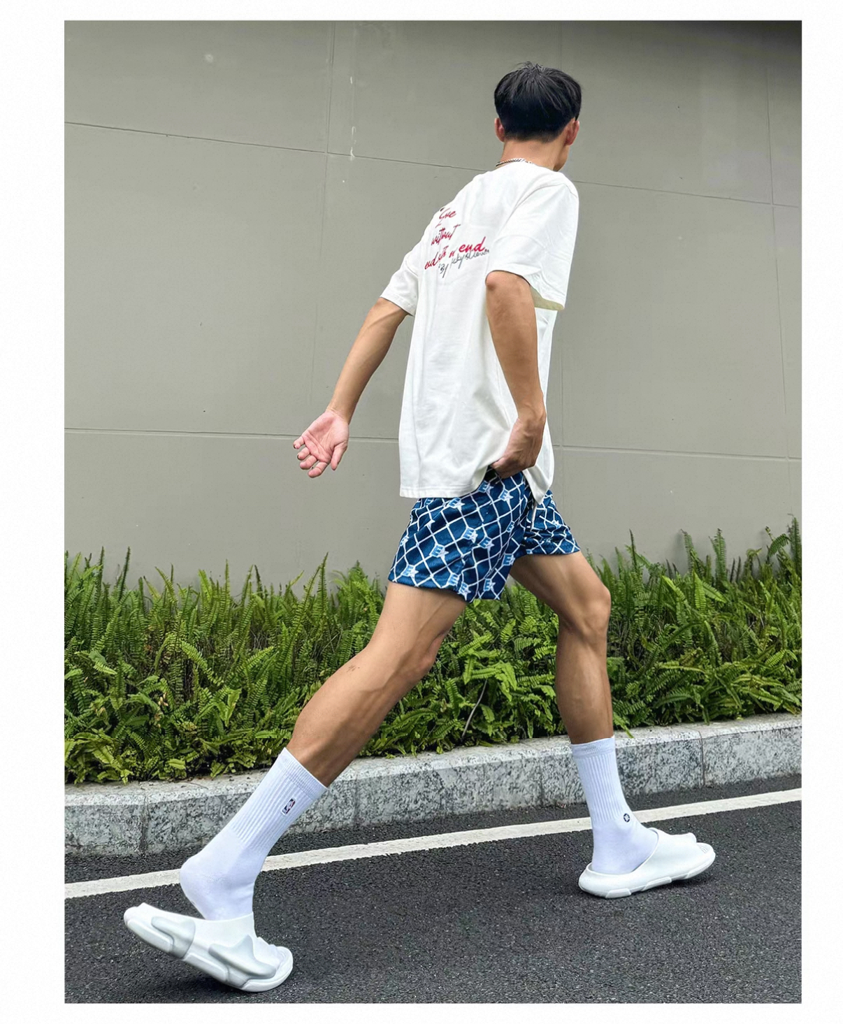 AT美式運動短褲 四分褲「曼巴精神」E字印花 速乾透氣 涼感寬鬆