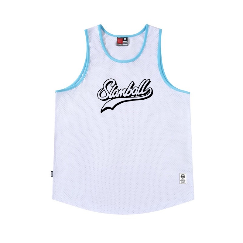 [現貨]美式運動網眼背心 窄肩訓練籃球球衣 夏網眼透氣 清涼速乾籃球背心男