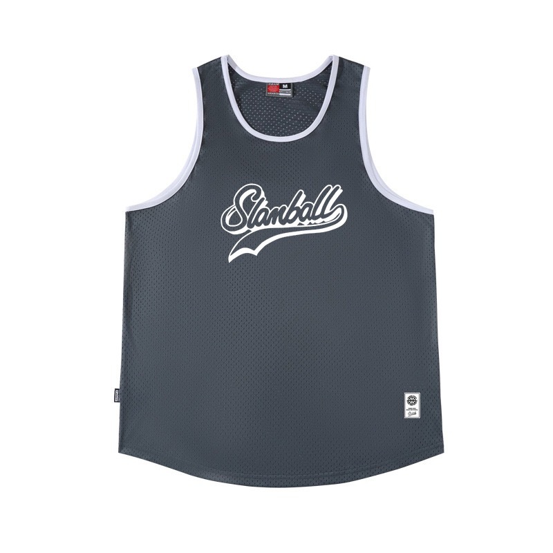 [現貨]美式運動網眼背心 窄肩訓練籃球球衣 夏網眼透氣 清涼速乾籃球背心男