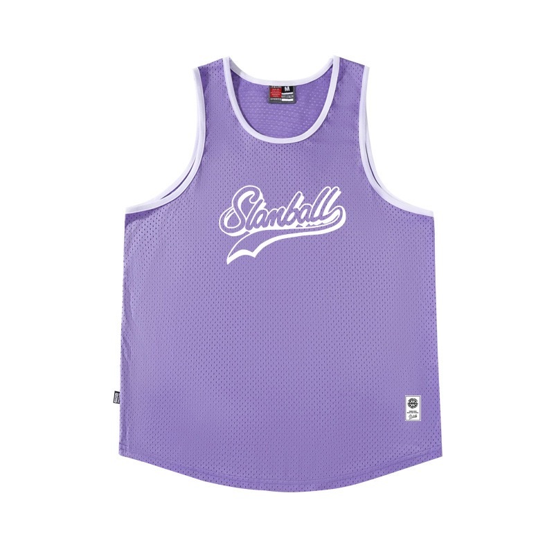 [現貨]美式運動網眼背心 窄肩訓練籃球球衣 夏網眼透氣 清涼速乾籃球背心男