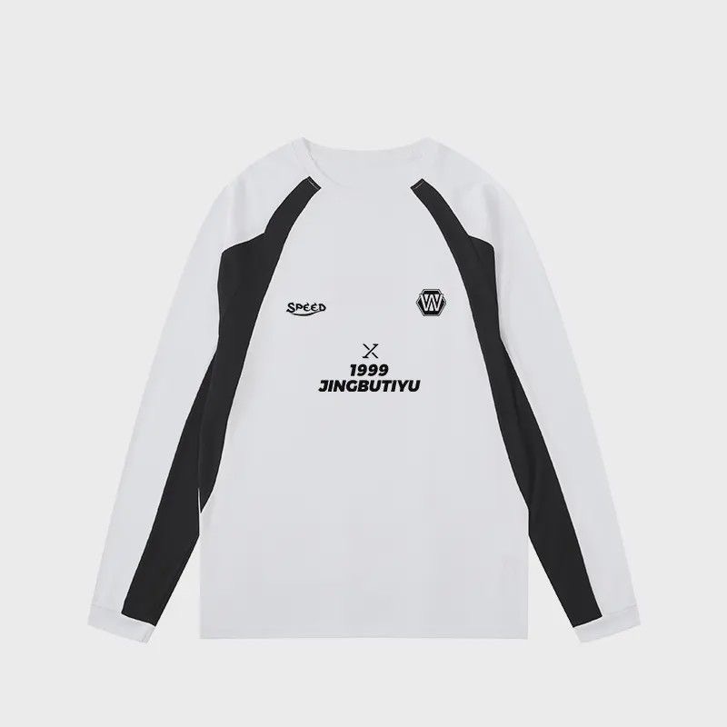 BKL美式運動長袖 插肩袖網眼面料 速乾透氣運動服 投籃服