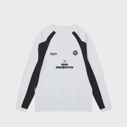 BKL美式運動長袖 插肩袖網眼面料 速乾透氣運動服 投籃服 