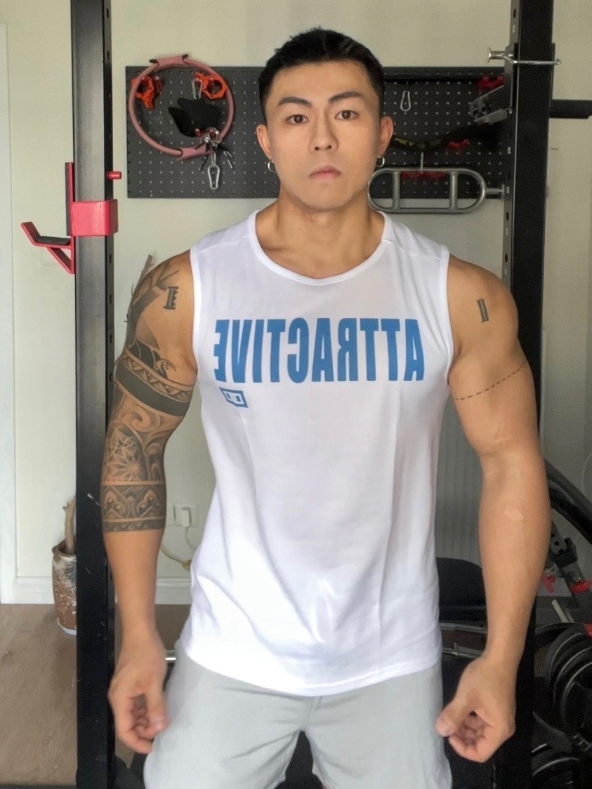 AT美式健身背心 無袖坎肩 速乾背心 跑步訓練打球運動 背心