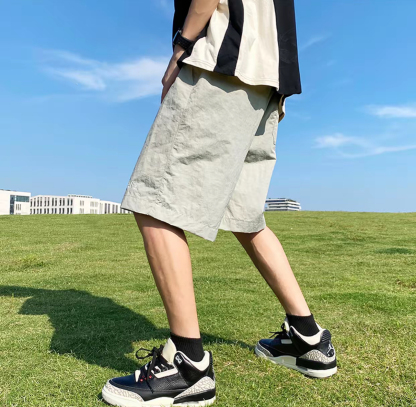 【日韓熱賣款】🔥速乾防水短褲 梭織褲五分褲｜涼感透氣 爬山鍛煉必備